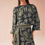 Nalini Wrap Skirt - Onyx - Elle Maxine