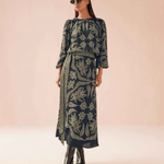 Nalini Wrap Skirt - Onyx - Elle Maxine