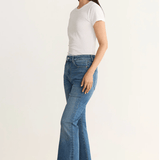 Nao Cropped Bootcut Jeans - Everafter - Elle Maxine
