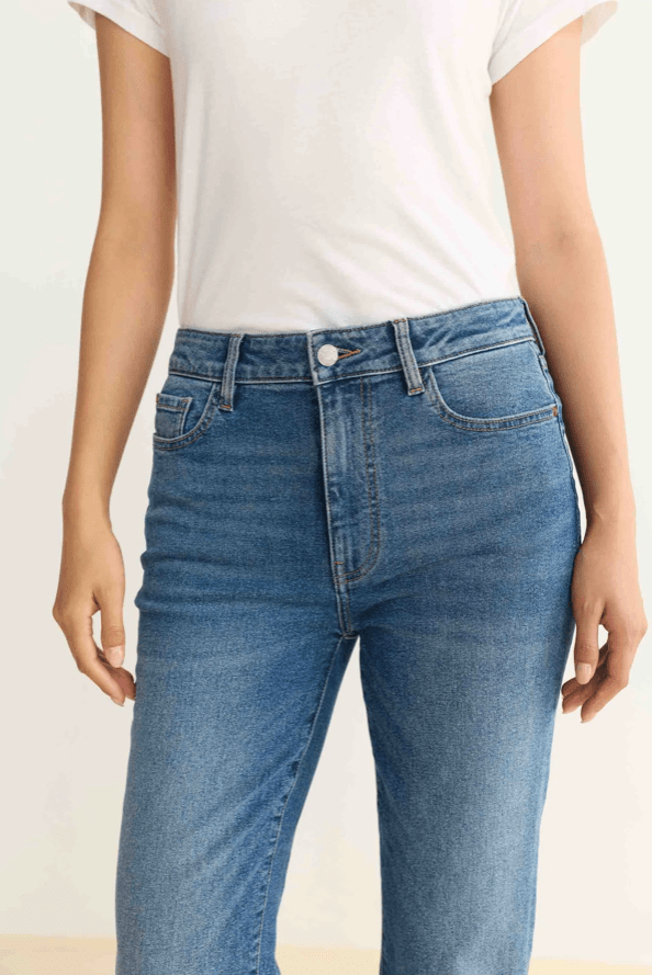 Nao Cropped Bootcut Jeans - Everafter - Elle Maxine