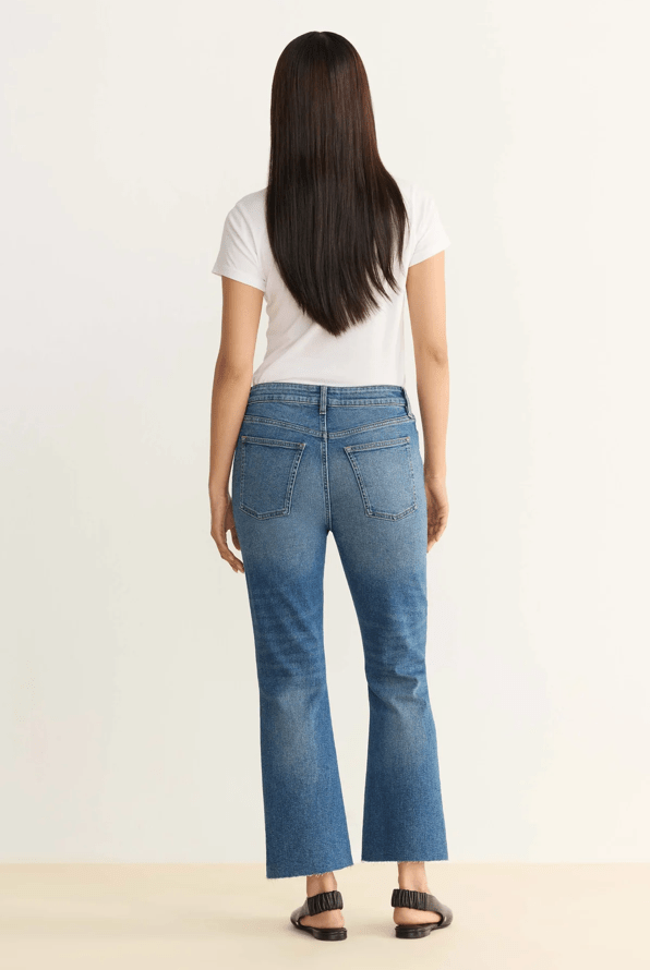 Nao Cropped Bootcut Jeans - Everafter - Elle Maxine