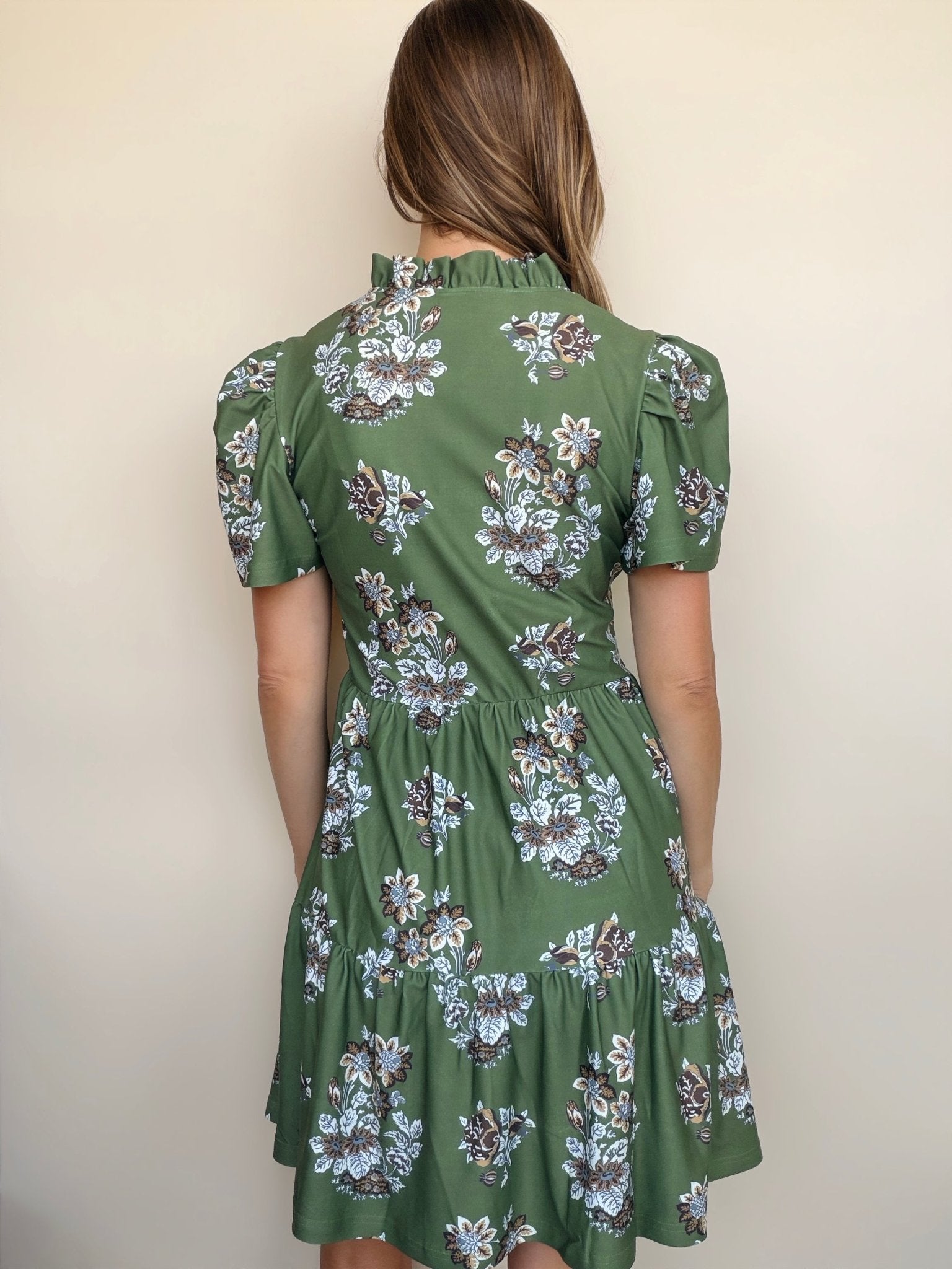 Navy Dress - Elle Maxine