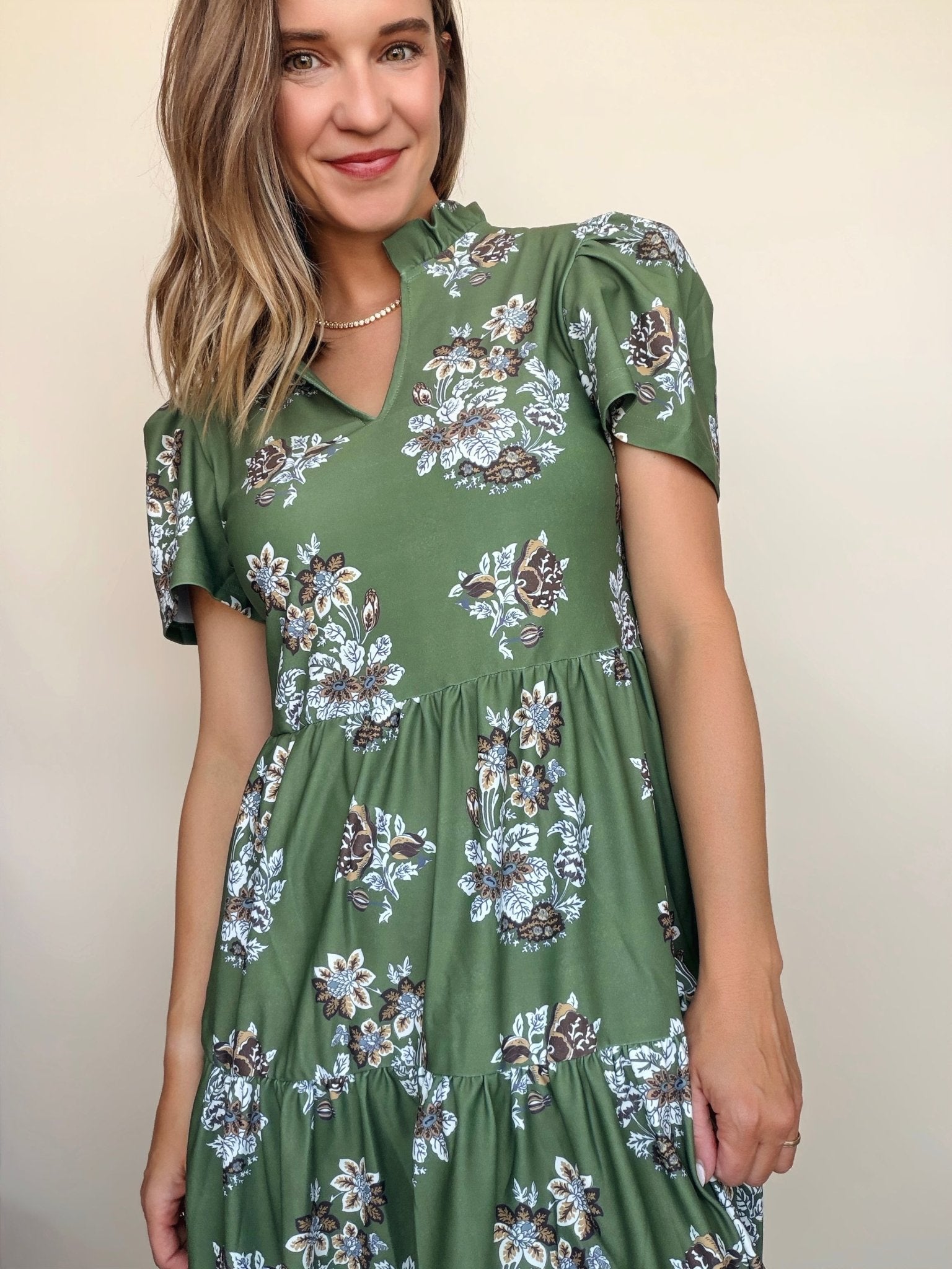 Navy Dress - Elle Maxine