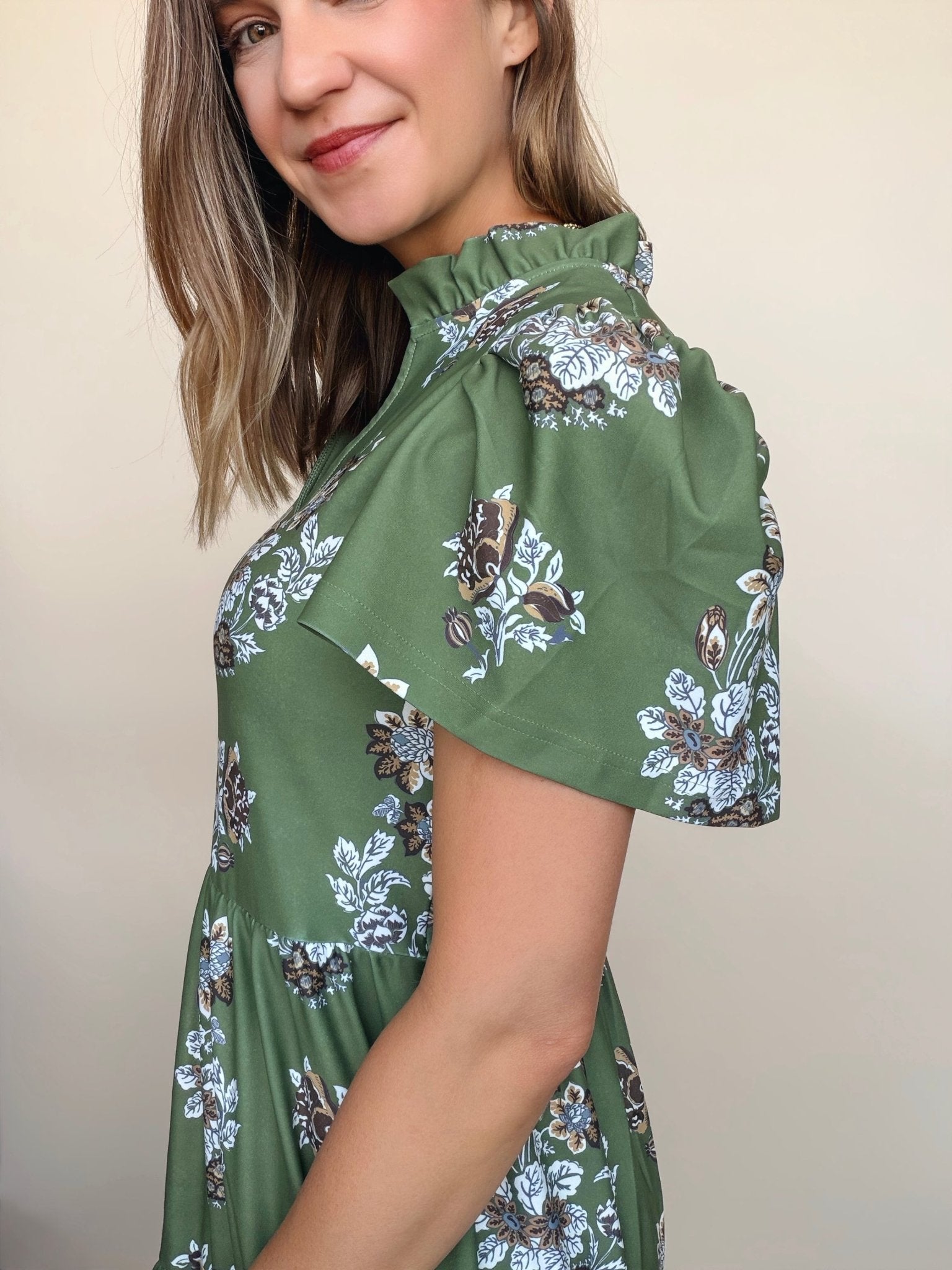 Navy Dress - Elle Maxine