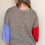Neapolitan Patterned Sweater - Elle Maxine