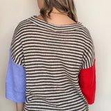 Neapolitan Patterned Sweater - Elle Maxine