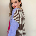 Neapolitan Patterned Sweater - Elle Maxine