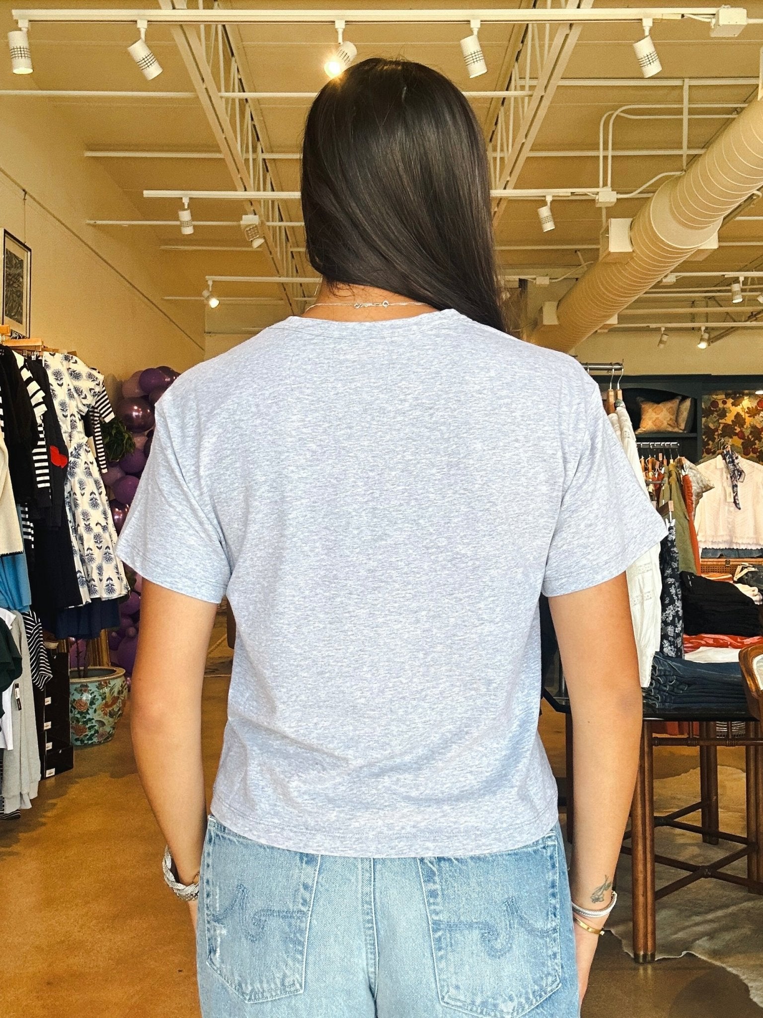 Nebelung Tee - Gray - Elle Maxine
