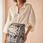 Nero Blouse - Coconut - Elle Maxine