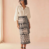 Nero Blouse - Coconut - Elle Maxine