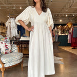 Neso Puff Sleeve Dress - Elle Maxine