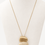 Nicola Abstract Stone Long Necklace - Elle Maxine