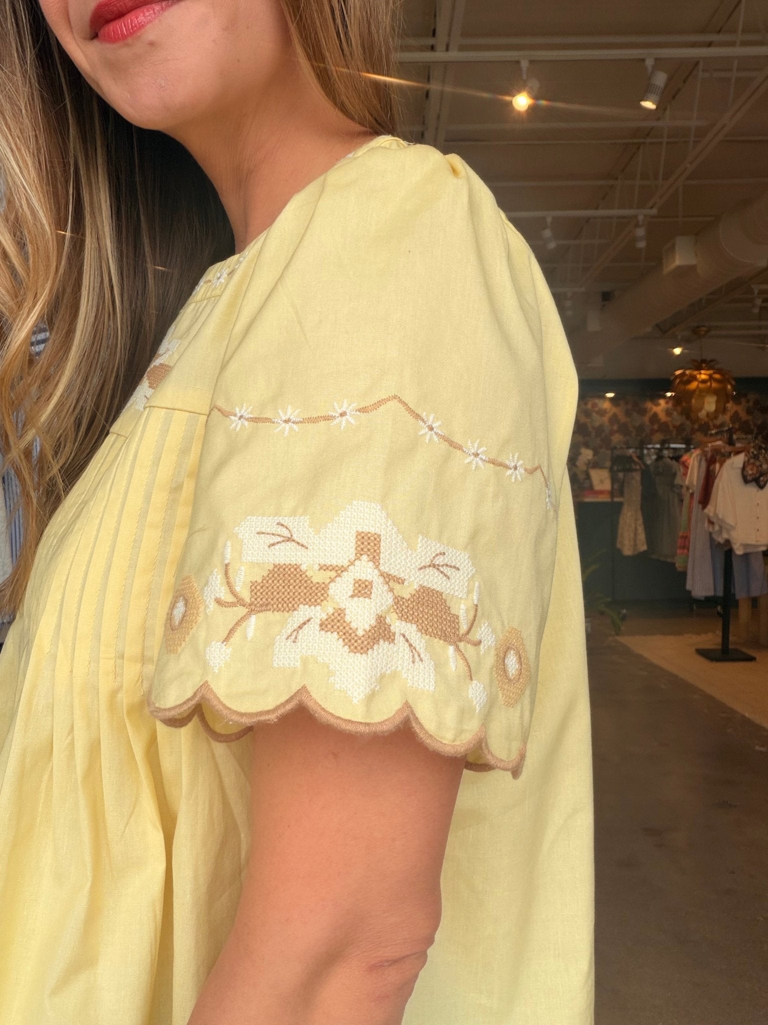 sachin and babi light blue dress NWT J Crew Factory Embroidered Scalloped Tiered Dress size 10