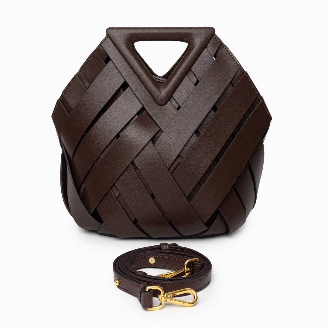 Noire Radiance Bag - Dark Brown - Elle Maxine