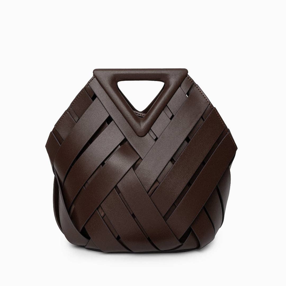 Noire Radiance Bag - Dark Brown - Elle Maxine