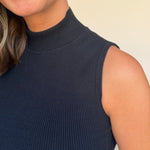 Nova Mock Neck Tank - Elle Maxine