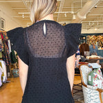 Oakleigh Ruffle Heart Top - Elle Maxine