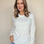 Ollie Round Neck Pullover Sweater - Elle Maxine