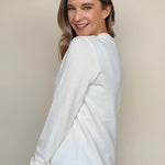 Ollie Round Neck Pullover Sweater - Elle Maxine