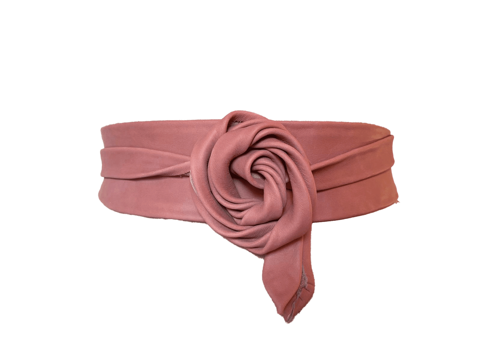 One - Size Wrap Belt – Cinder Rose - Elle Maxine