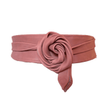 One - Size Wrap Belt – Cinder Rose - Elle Maxine