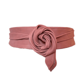 One - Size Wrap Belt – Cinder Rose - Elle Maxine