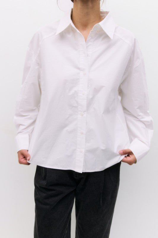 Ophelia Top - White - Elle Maxine