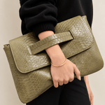Oversized Foldover Clutch - Elle Maxine