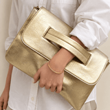 Oversized Foldover Clutch - Elle Maxine