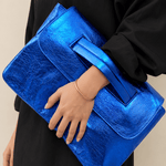 Oversized Foldover Clutch - Elle Maxine