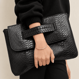 Oversized Foldover Clutch - Elle Maxine