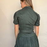 Paige Belted Suede Dress - Elle Maxine