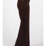 Paola Wide Leg - Espresso - Elle Maxine