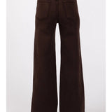 Paola Wide Leg - Espresso - Elle Maxine