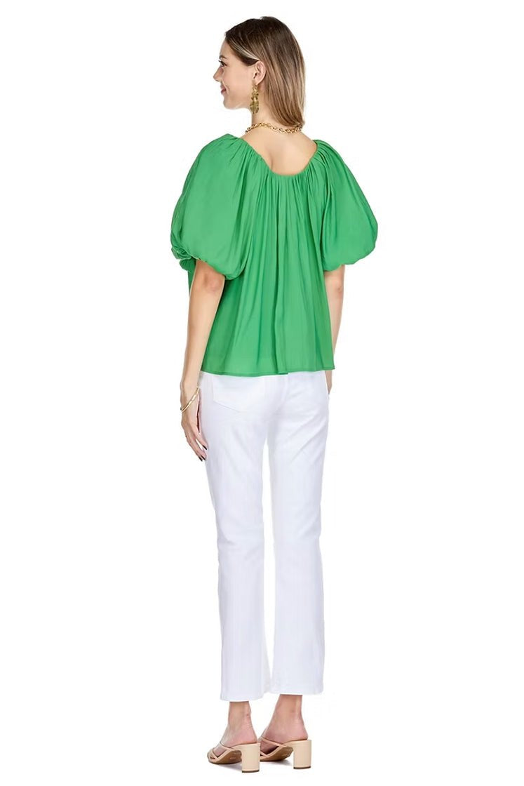 Parker Swing Top - Green - Elle Maxine