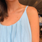 Patio Maxi Dress - Light Blue - Elle Maxine