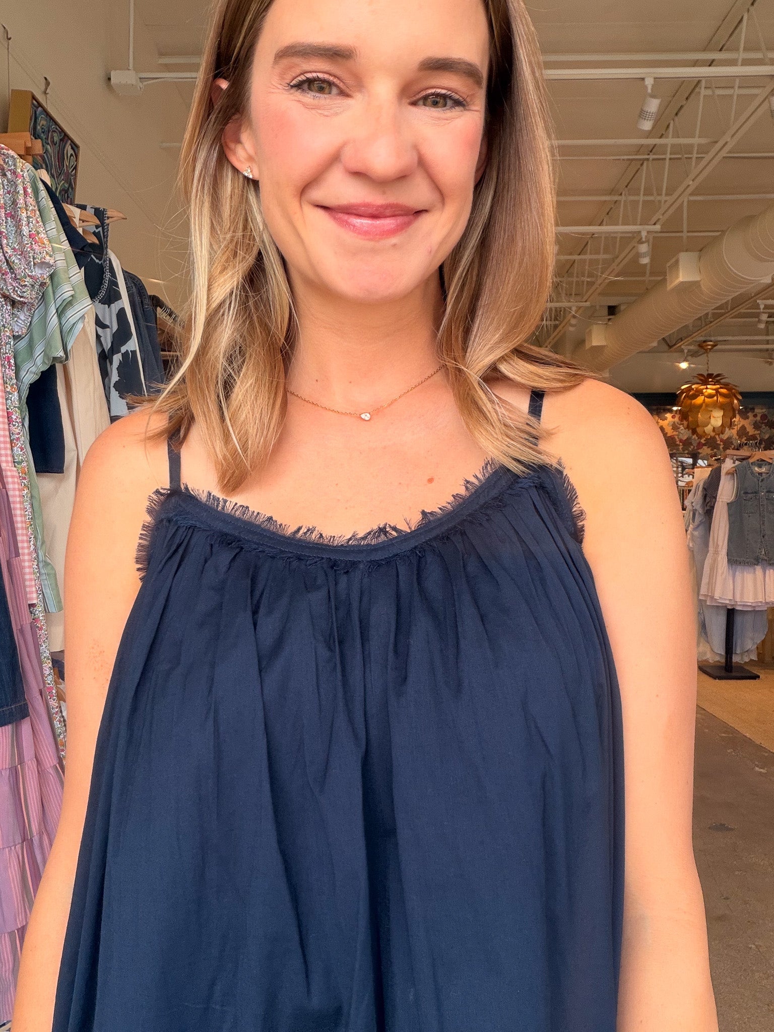 Patio Maxi Dress - Midnight - Elle Maxine