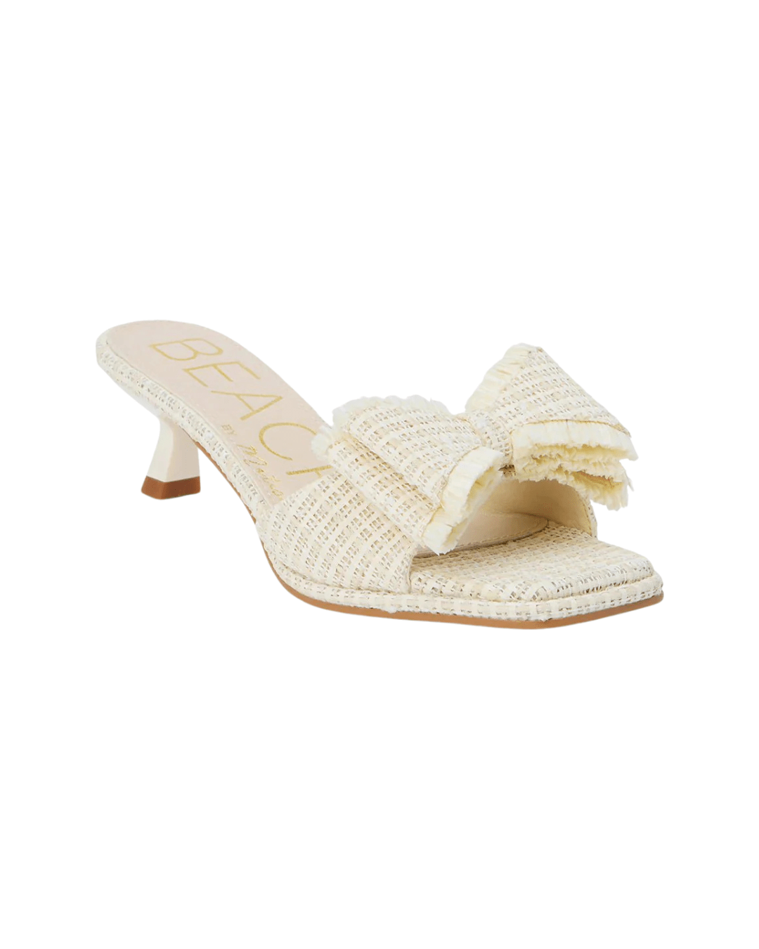 Penelope Heel - White - Elle Maxine