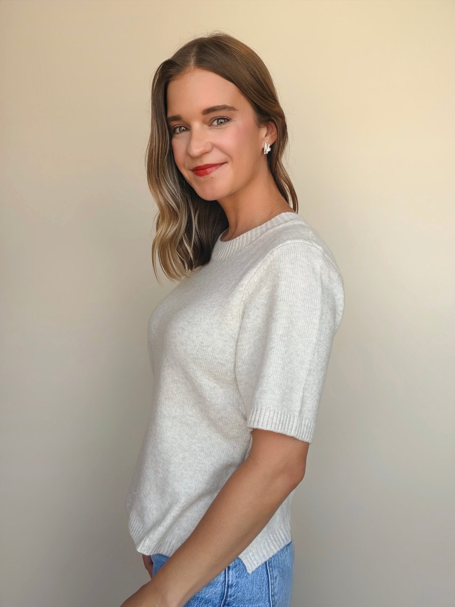 Perfect Sweater Tee - Elle Maxine
