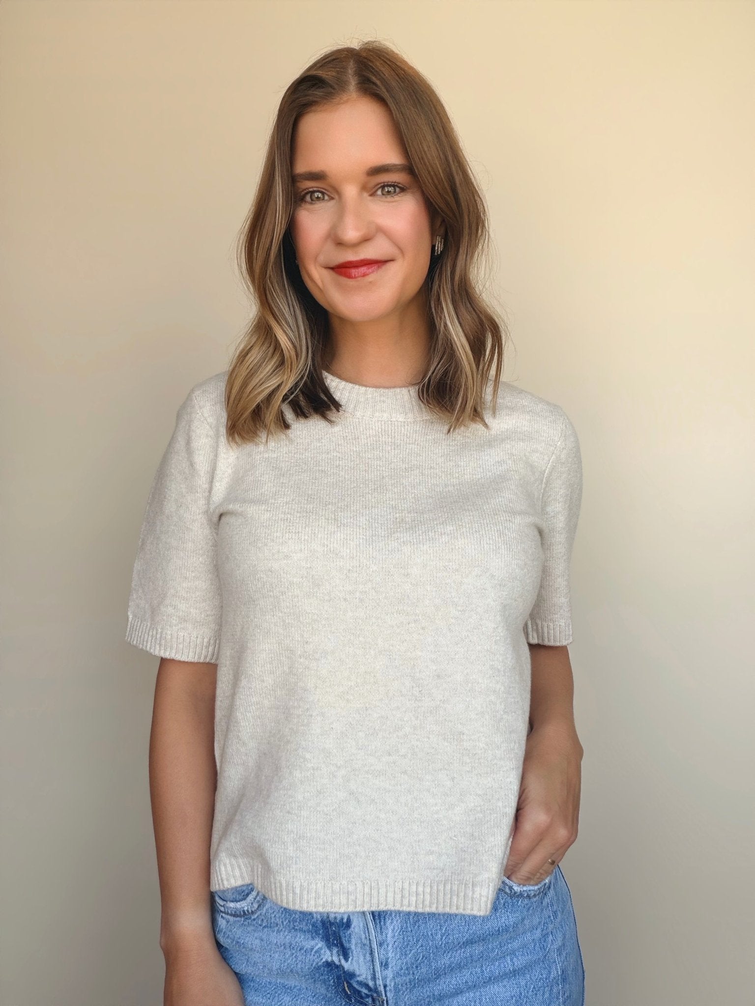 Perfect Sweater Tee - Elle Maxine