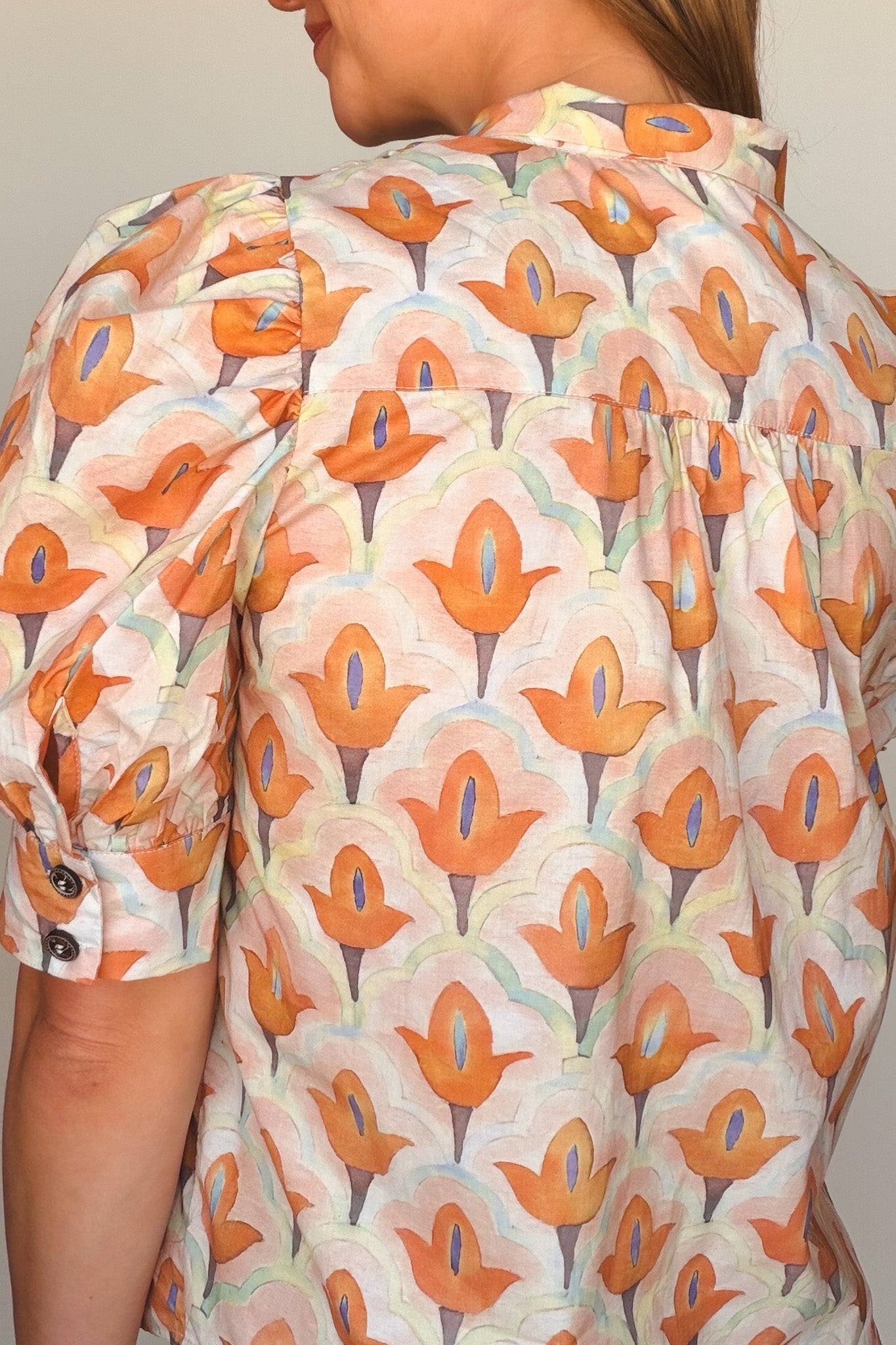 Petal Glow Blouse - Elle Maxine