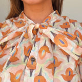 Petal Glow Blouse - Elle Maxine