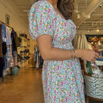 Philippa Maxi Dress - Sorbet Bouquet - Elle Maxine