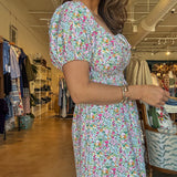 Philippa Maxi Dress - Sorbet Bouquet - Elle Maxine
