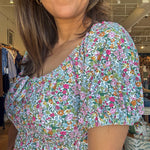 Philippa Maxi Dress - Sorbet Bouquet - Elle Maxine