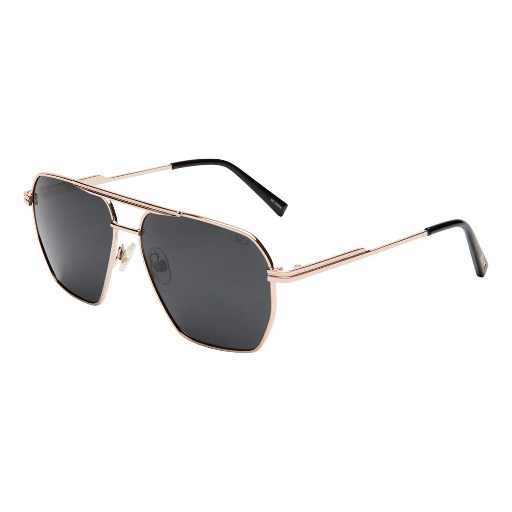 Piper Sunglasses - Gold/Smoke - Elle Maxine
