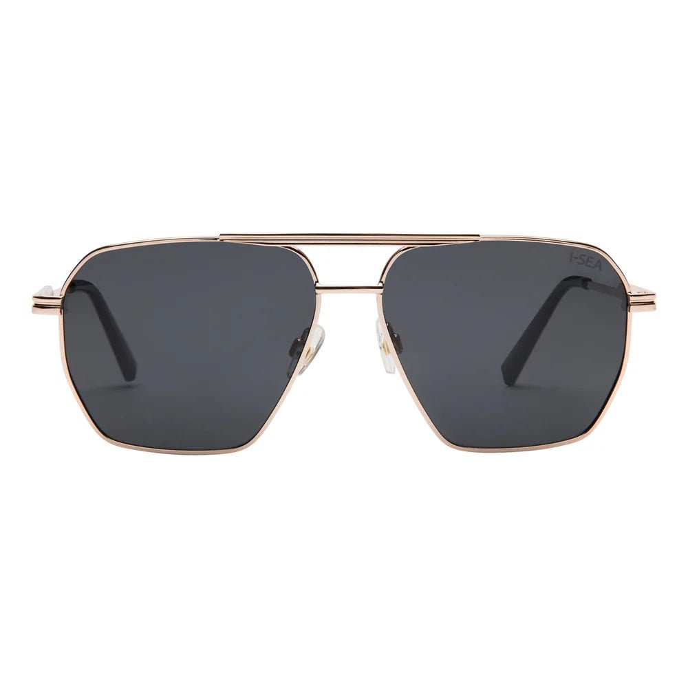 Piper Sunglasses - Gold/Smoke - Elle Maxine