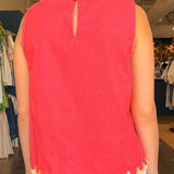 Playa Embroidered Top - Elle Maxine