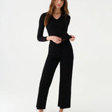 Pleaser Wide Leg Jeans - Elle Maxine