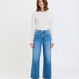 Pleaser Wide Leg Jeans - Elle Maxine